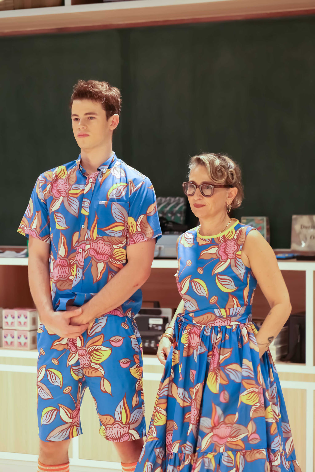 Men's Shorts - Oolong Blue