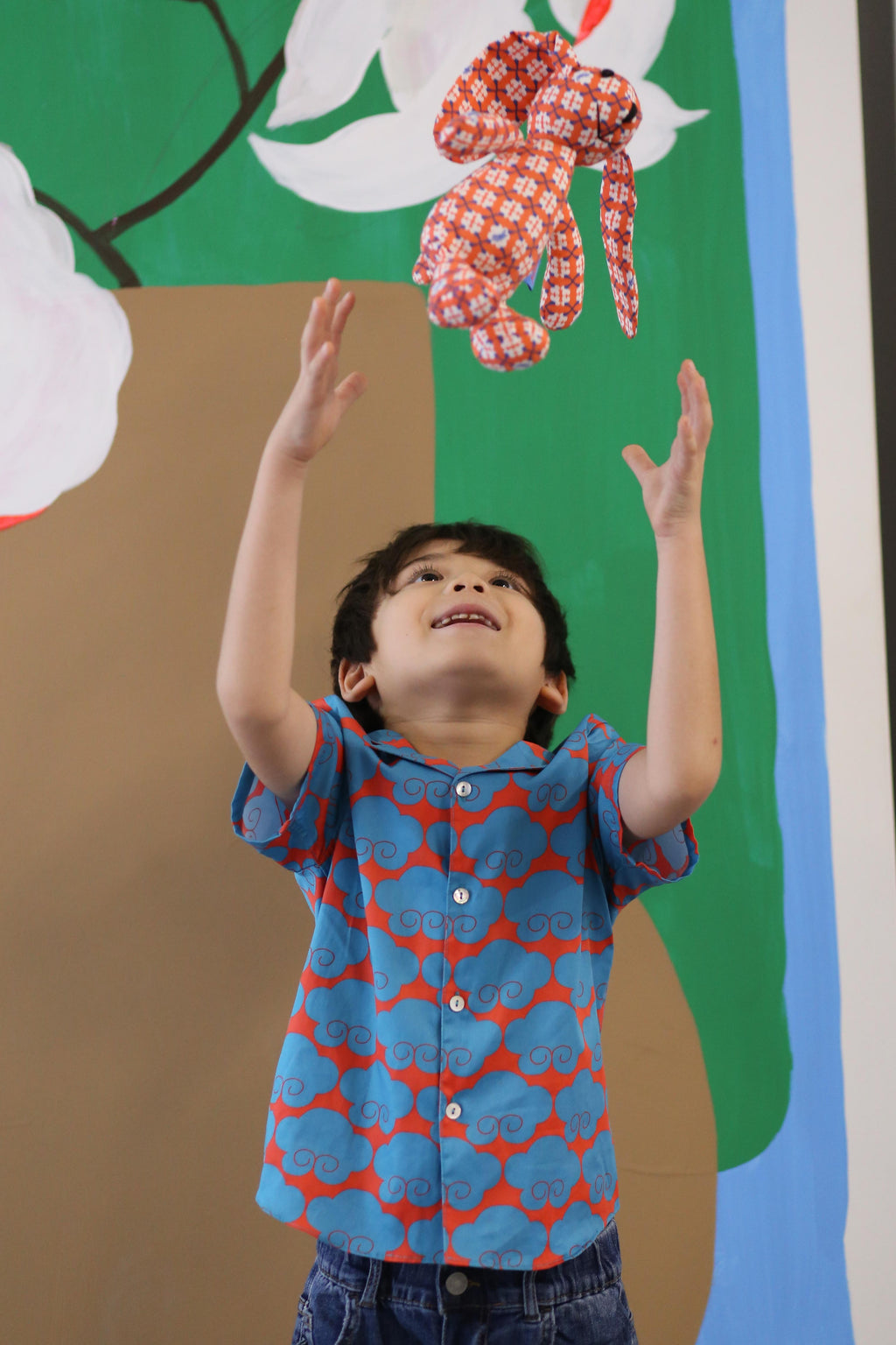 Hoppy Budhi - Nala Lining (Orange Blue)