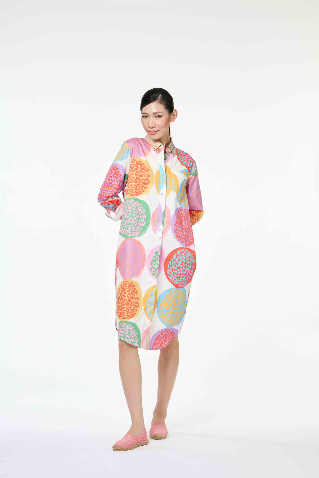 Classic Shirt Dress - Kuih Bom Fiesta