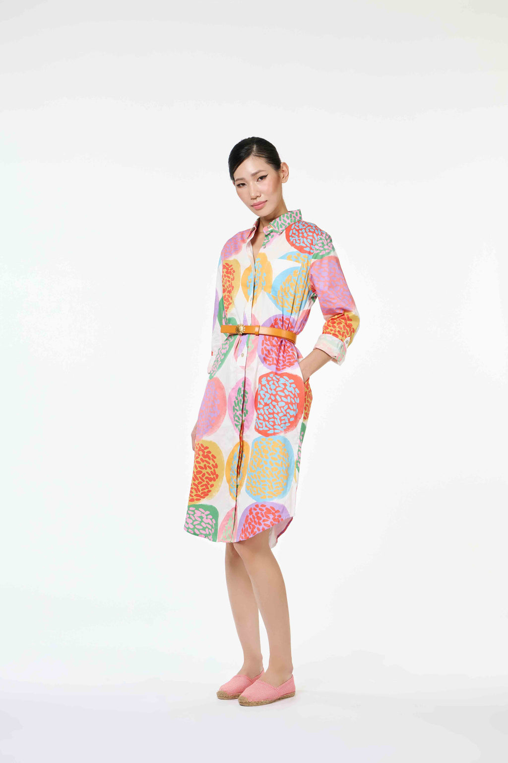 Classic Shirt Dress - Kuih Bom Fiesta