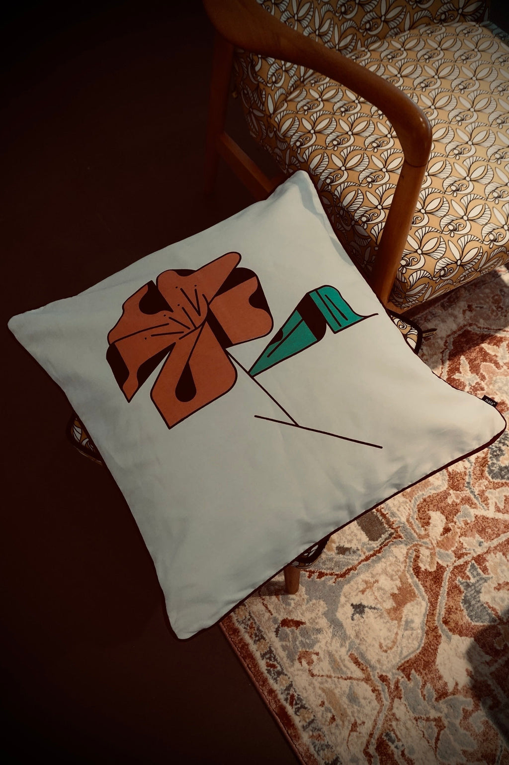 Cushion cover heaven lotus pink -  Nala x JEF