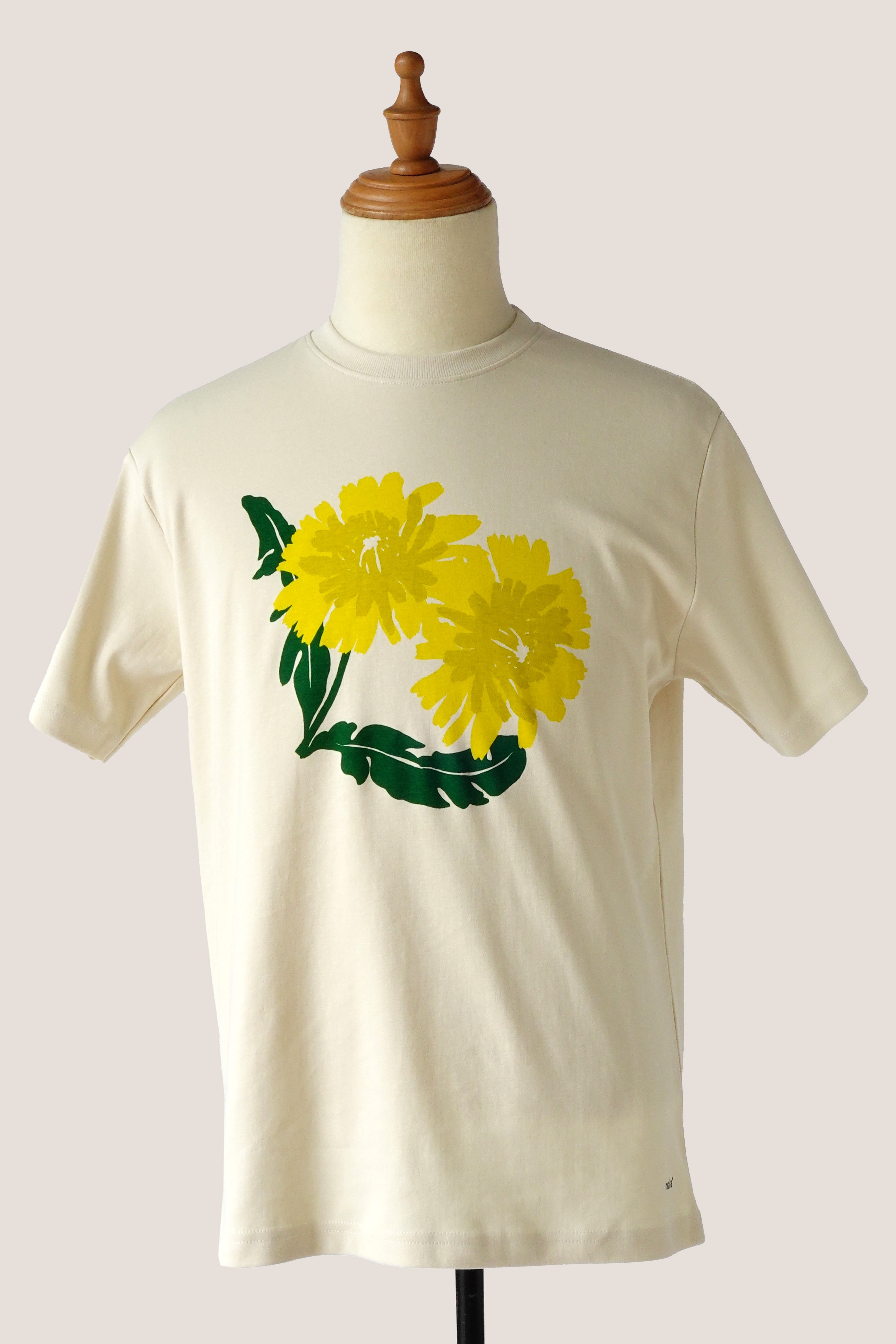 T-Shirt Yellow Dandelion - Beige
