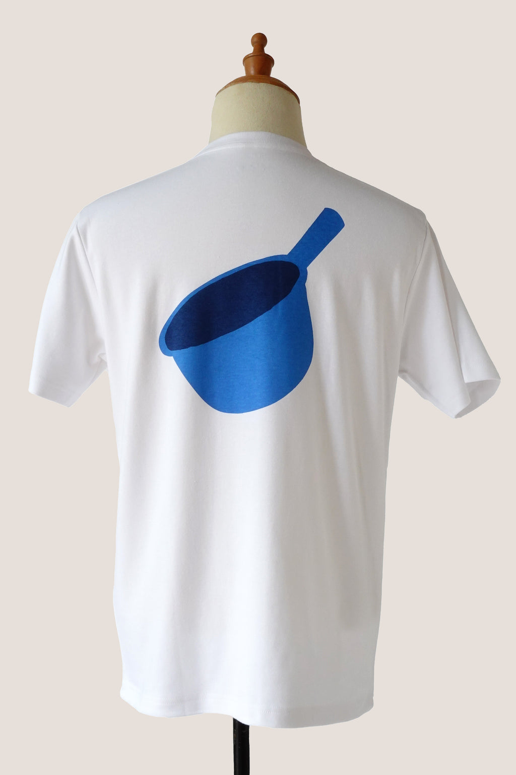 T-Shirt Mandi Blue - White