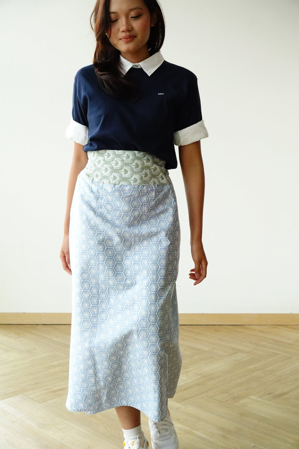 T-Shirt Red Soya - Navy Blue