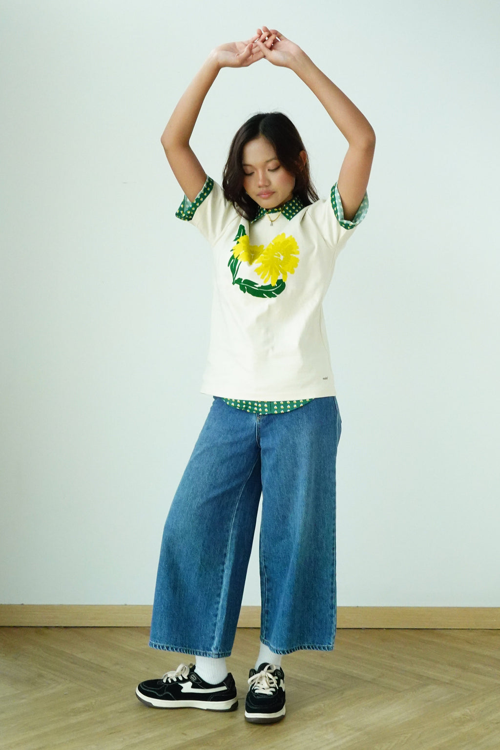 T-Shirt Yellow Dandelion - Beige