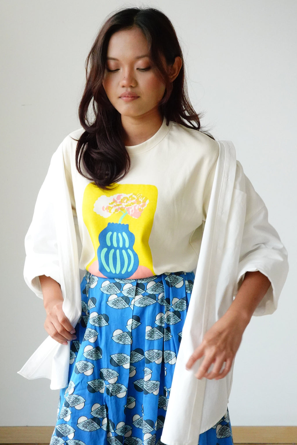 T-Shirt Vase Saraca - Beige
