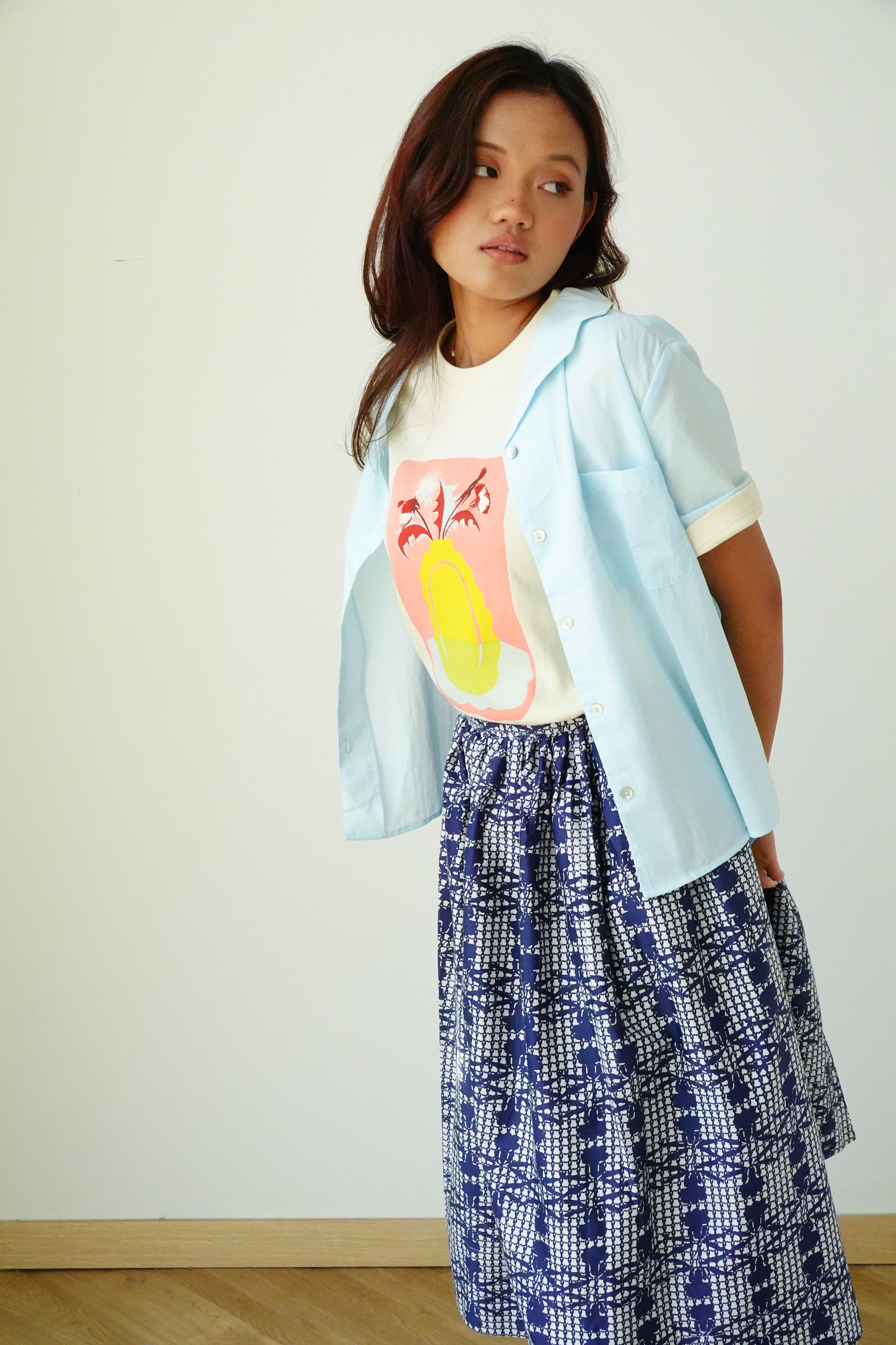 T-Shirt Vase Dandelion - Beige