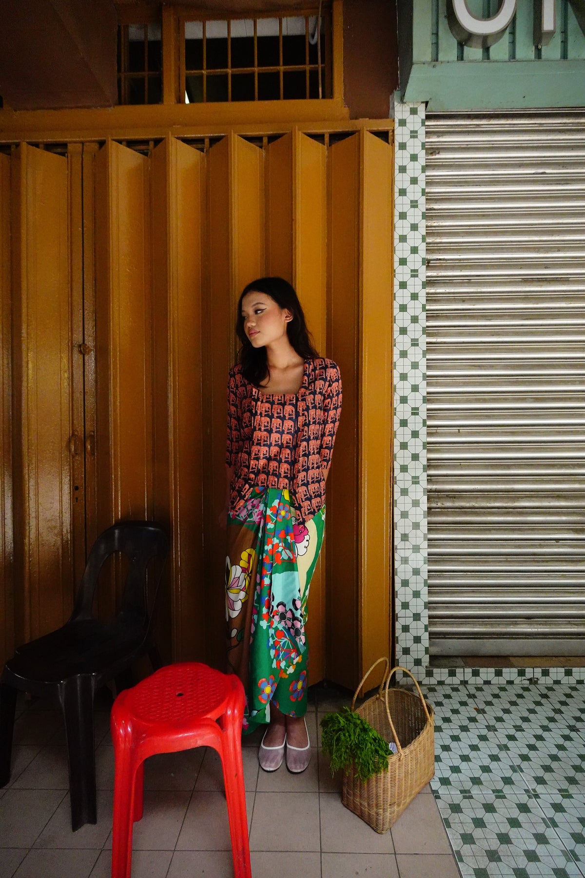 Baju Kebaya Sila Duduk Red