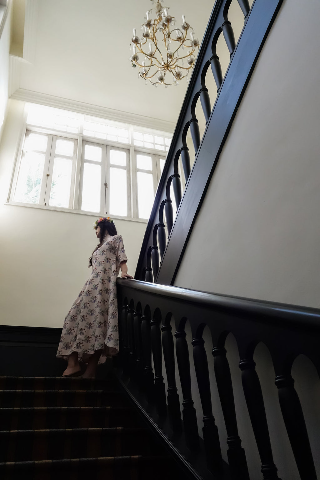 Maxi Dress - Bamboo Sticks