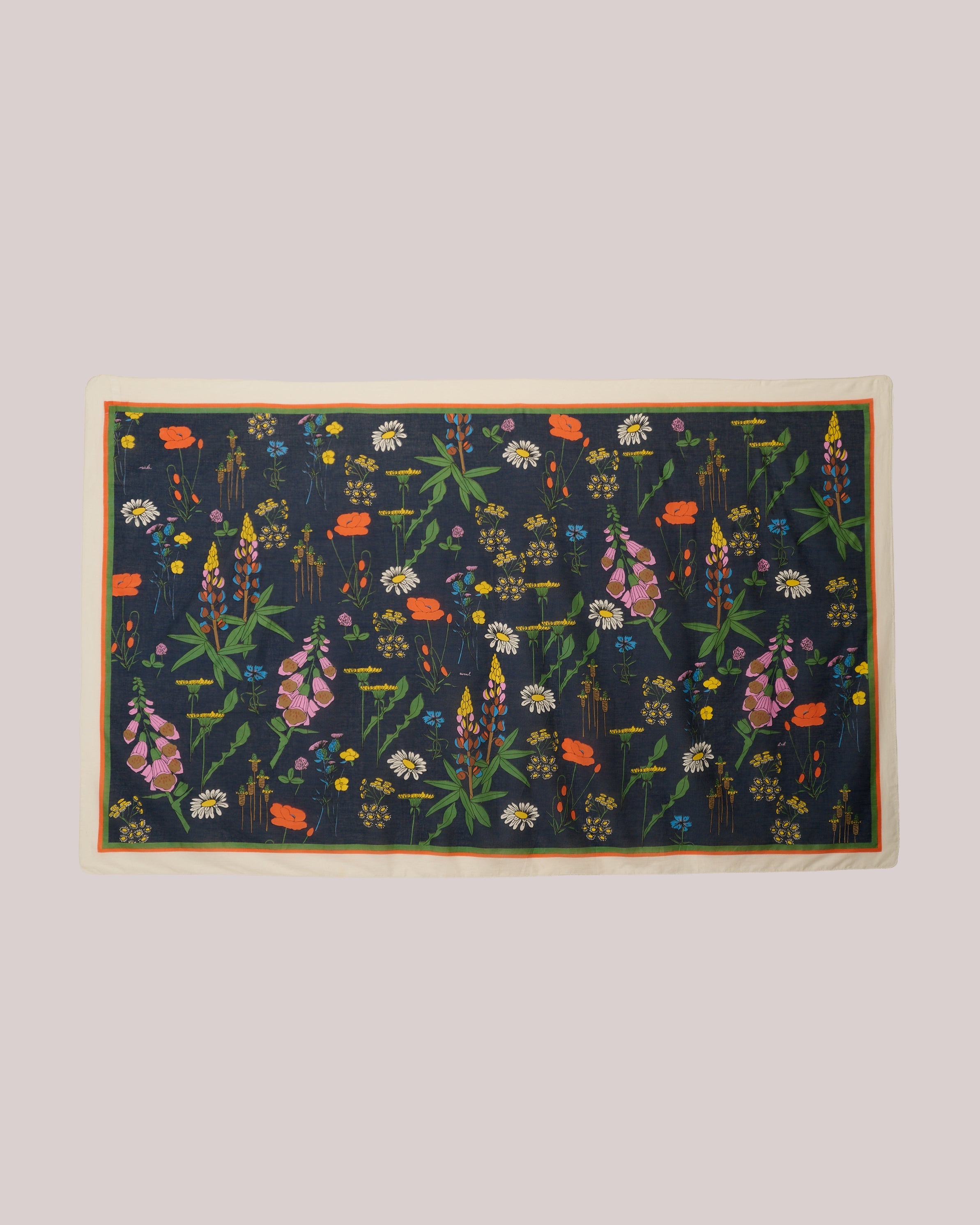 FIRE CRACKER SCARVES - In the wilderness Black