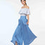 Flair Pants - Mandi Blue