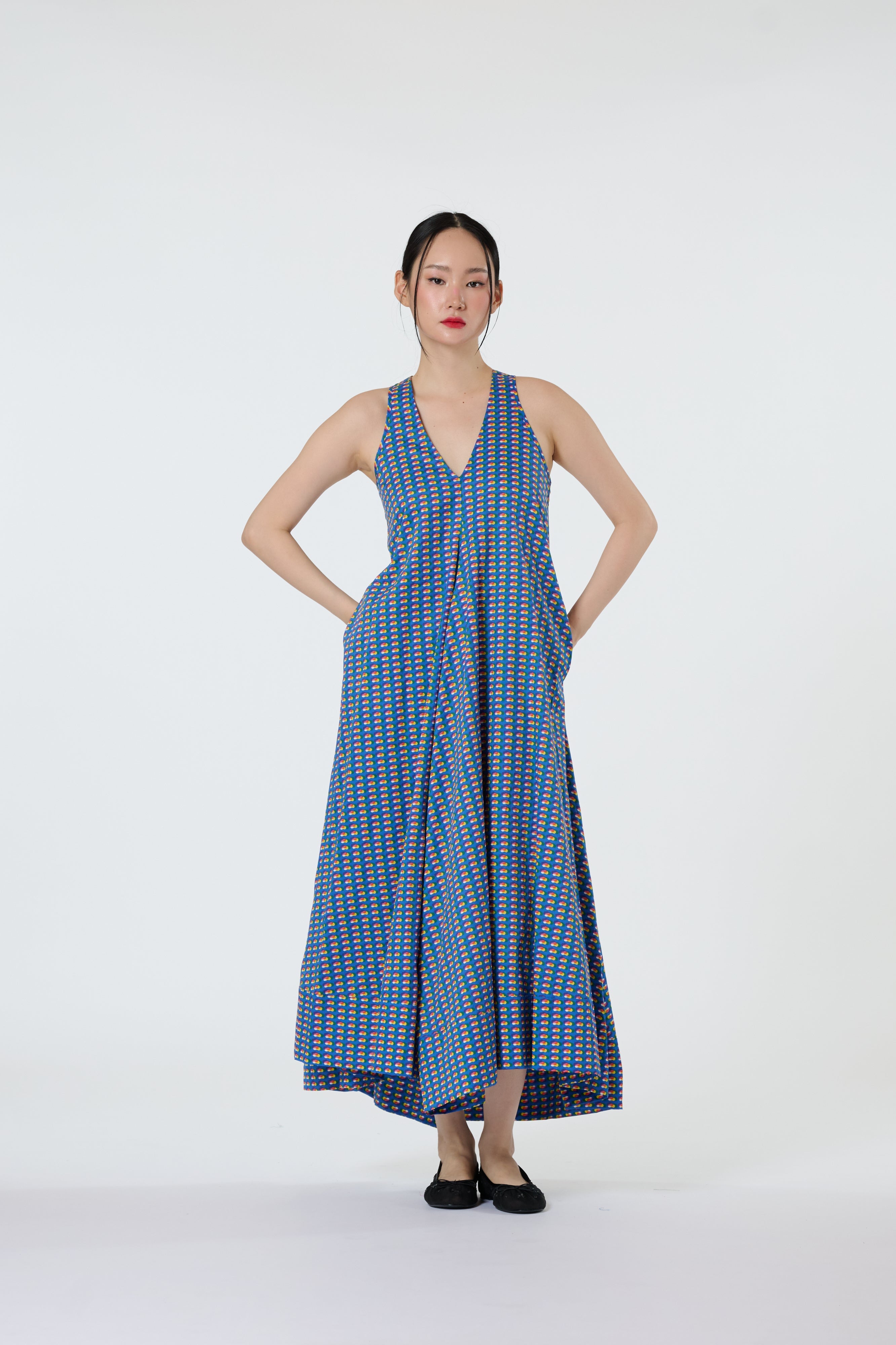 Happy Day Dress - Grow With The Flow Blue