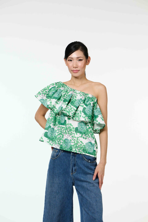 Half Moon Top - Lydia's Ginger Pot