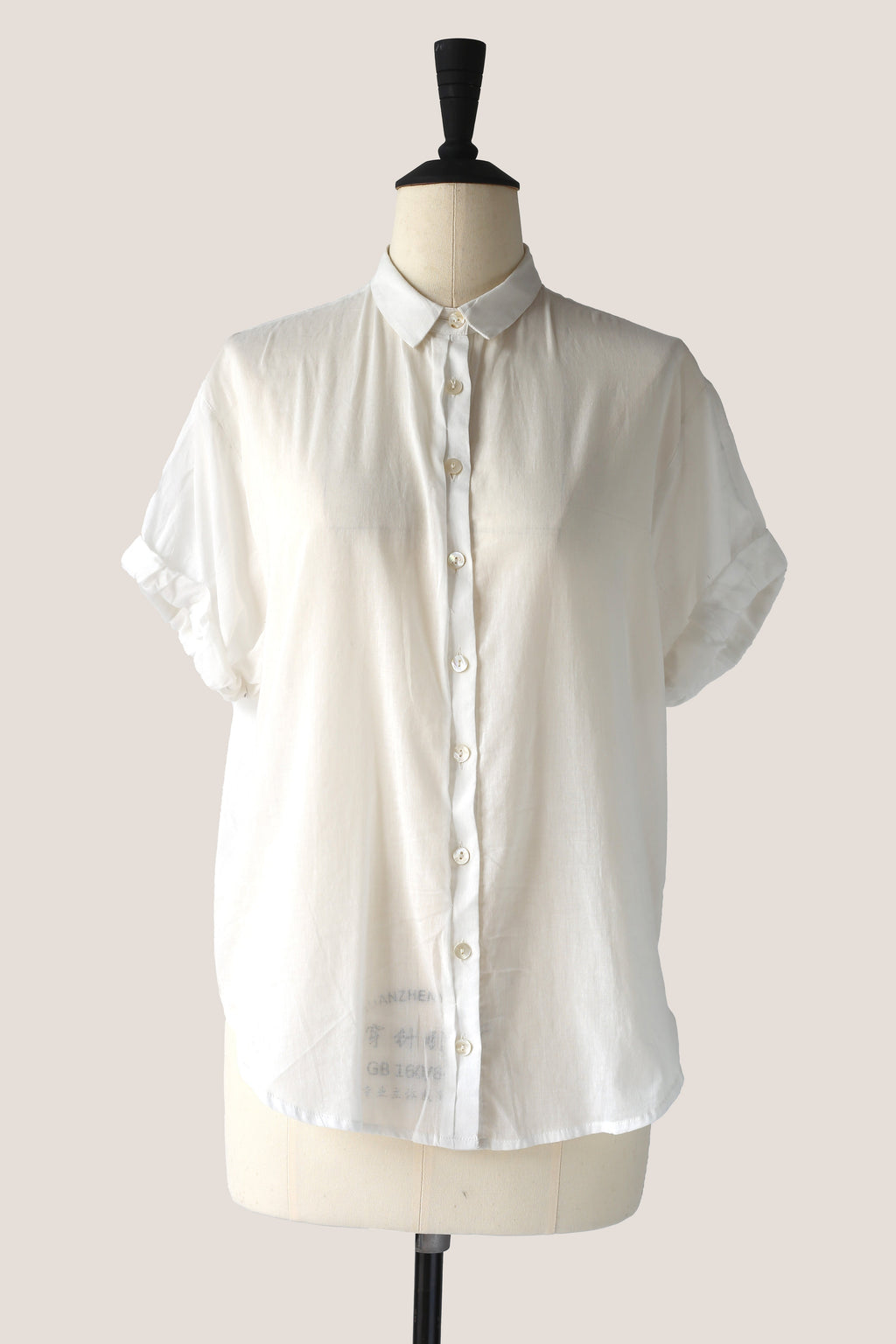 Button Up Shirt - White
