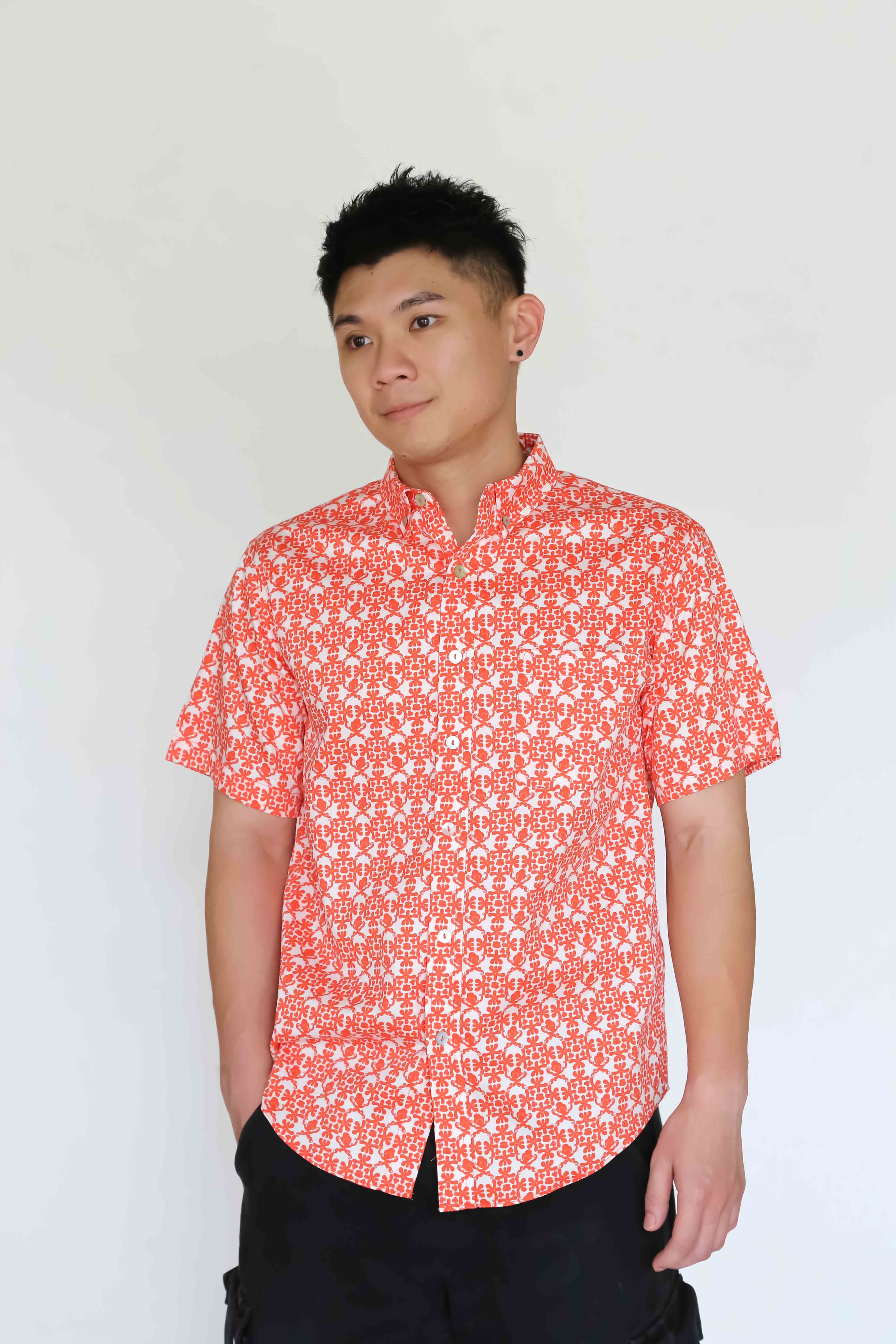 Mens Shirt- Lan Hua, Singapore Soul