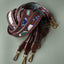 Shoulder Strap (Leather) - Mandi Bunga Chocolate