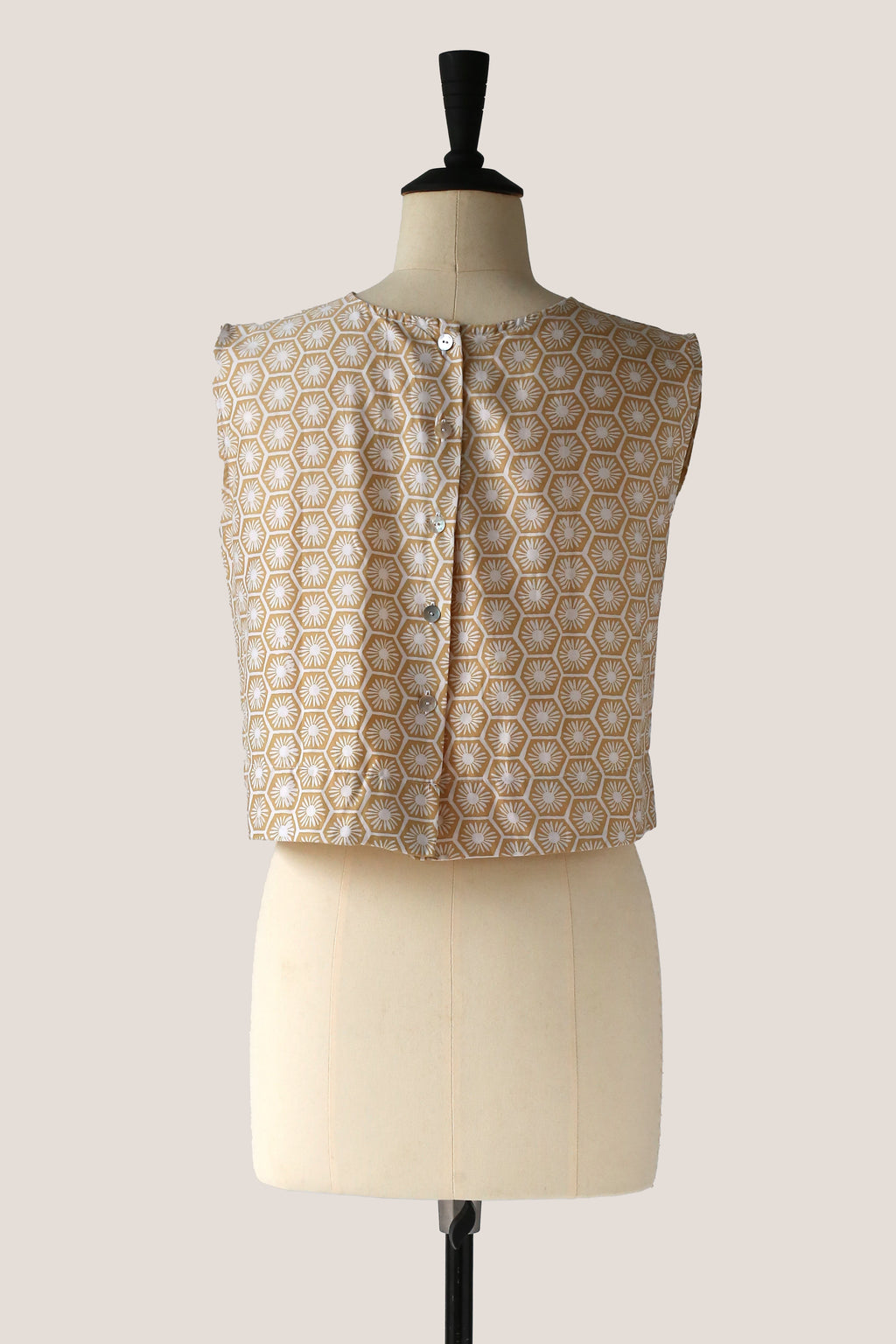 Crop Top - Willow Wishes Beige