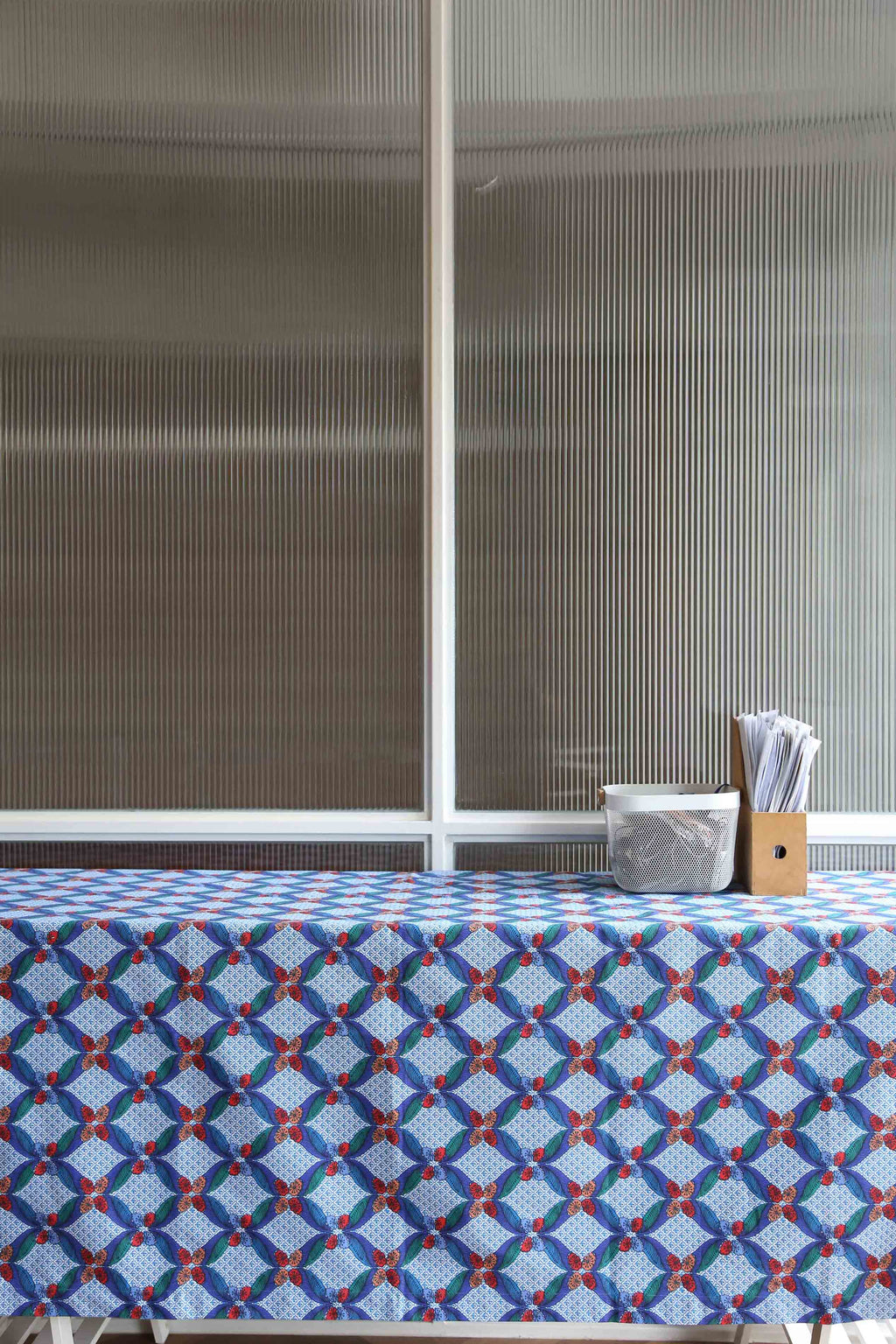 Large Table Cloth- Seal The Deal Blue