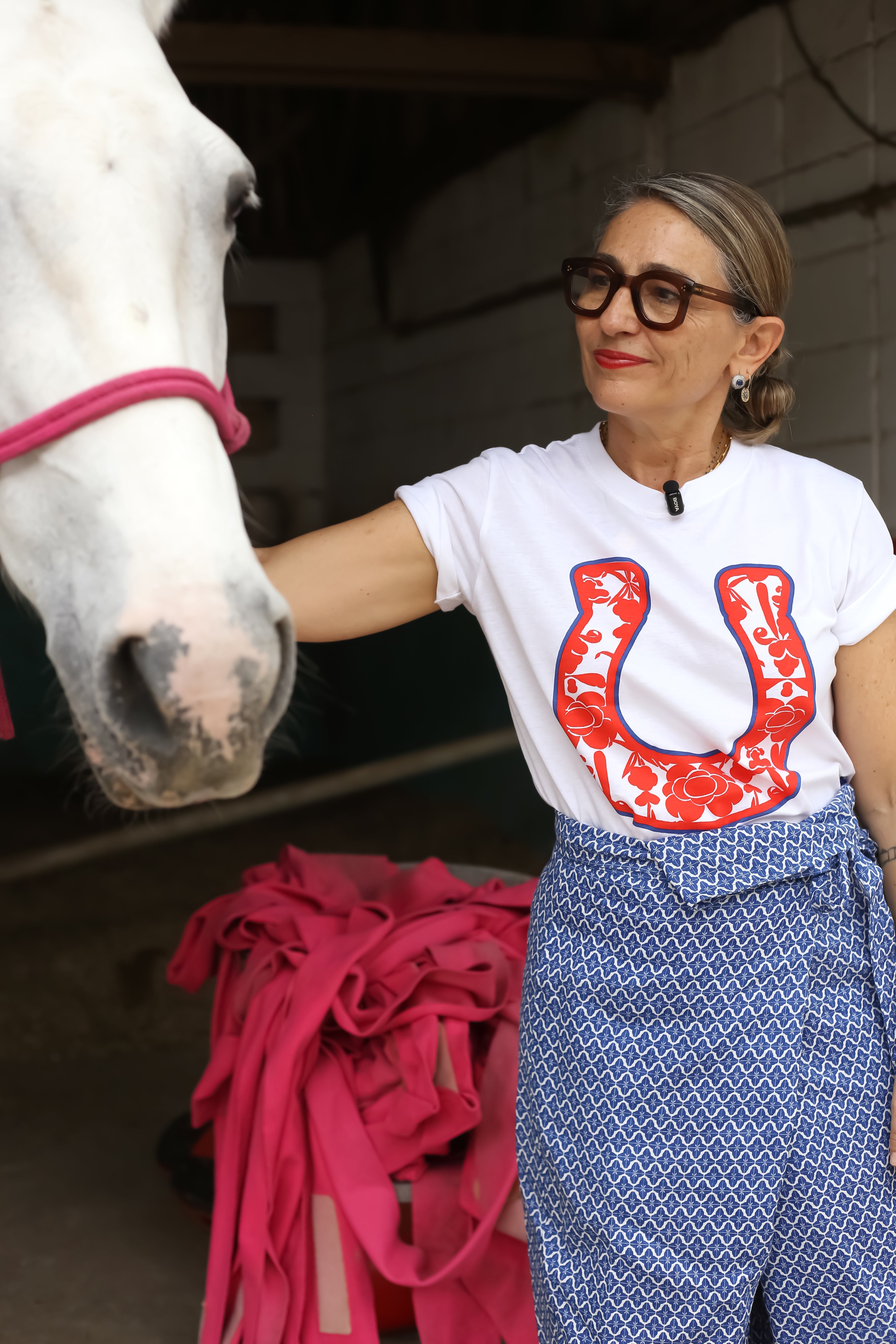 Horseshoe T-Shirt-Red