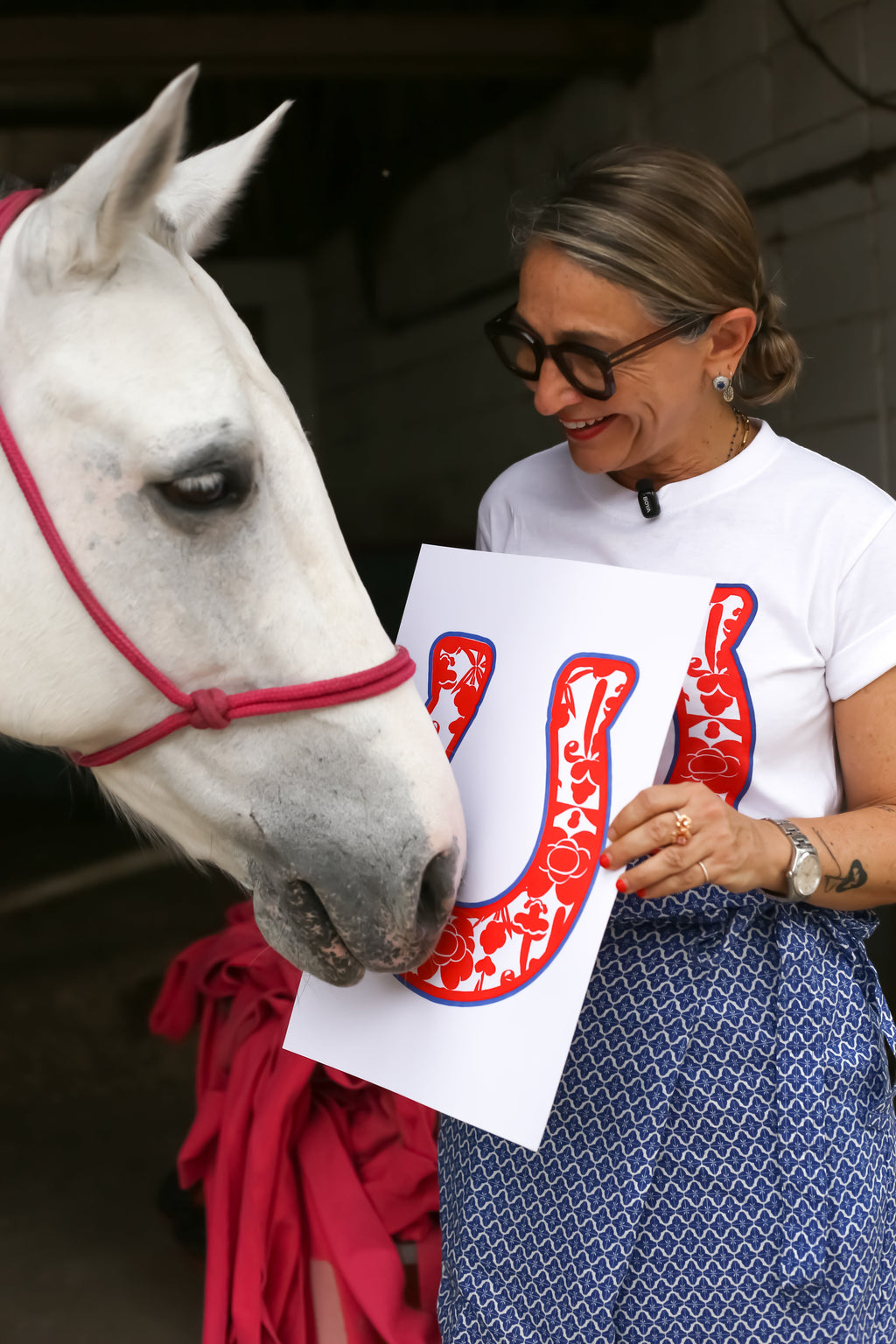 Horseshoe T-Shirt-Red