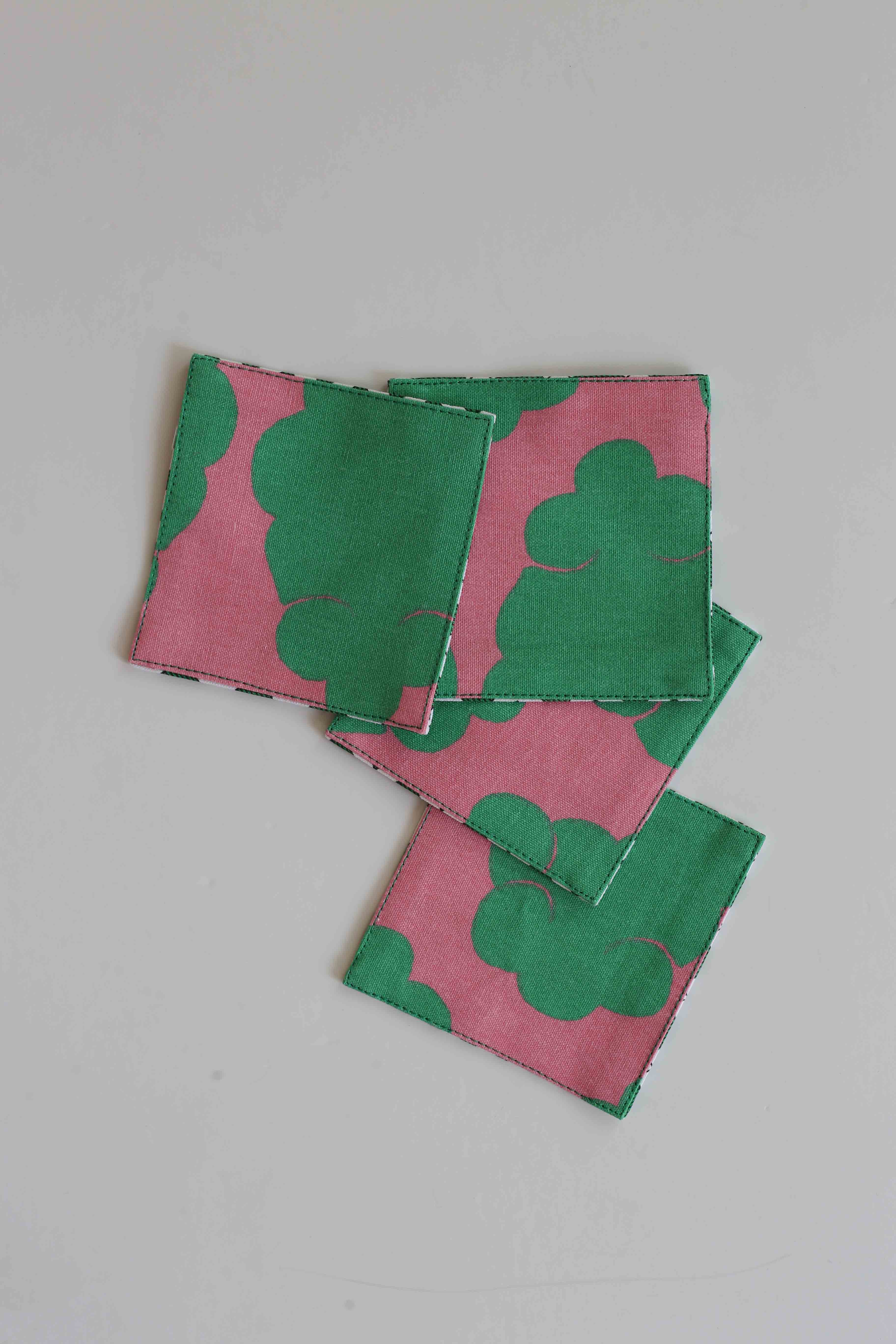 Coaster - Kampung Window & Love Lace (set of 4)