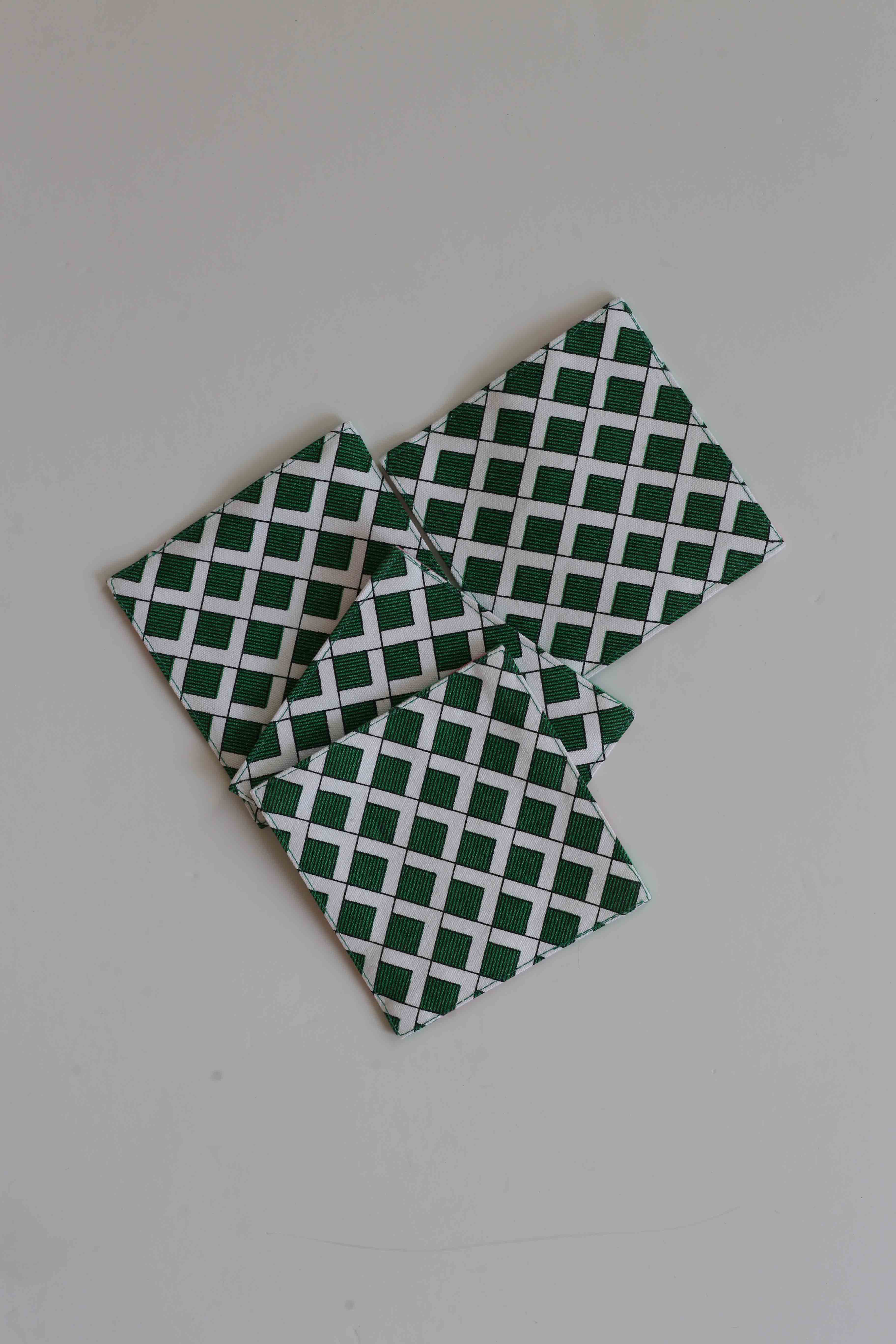 Coaster - Kampung Window & Love Lace (set of 4)