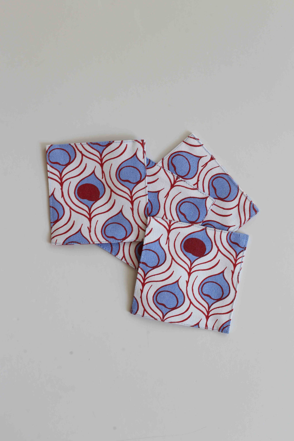 Coaster - Switch Kipas & Peacock Pride (set of 4)