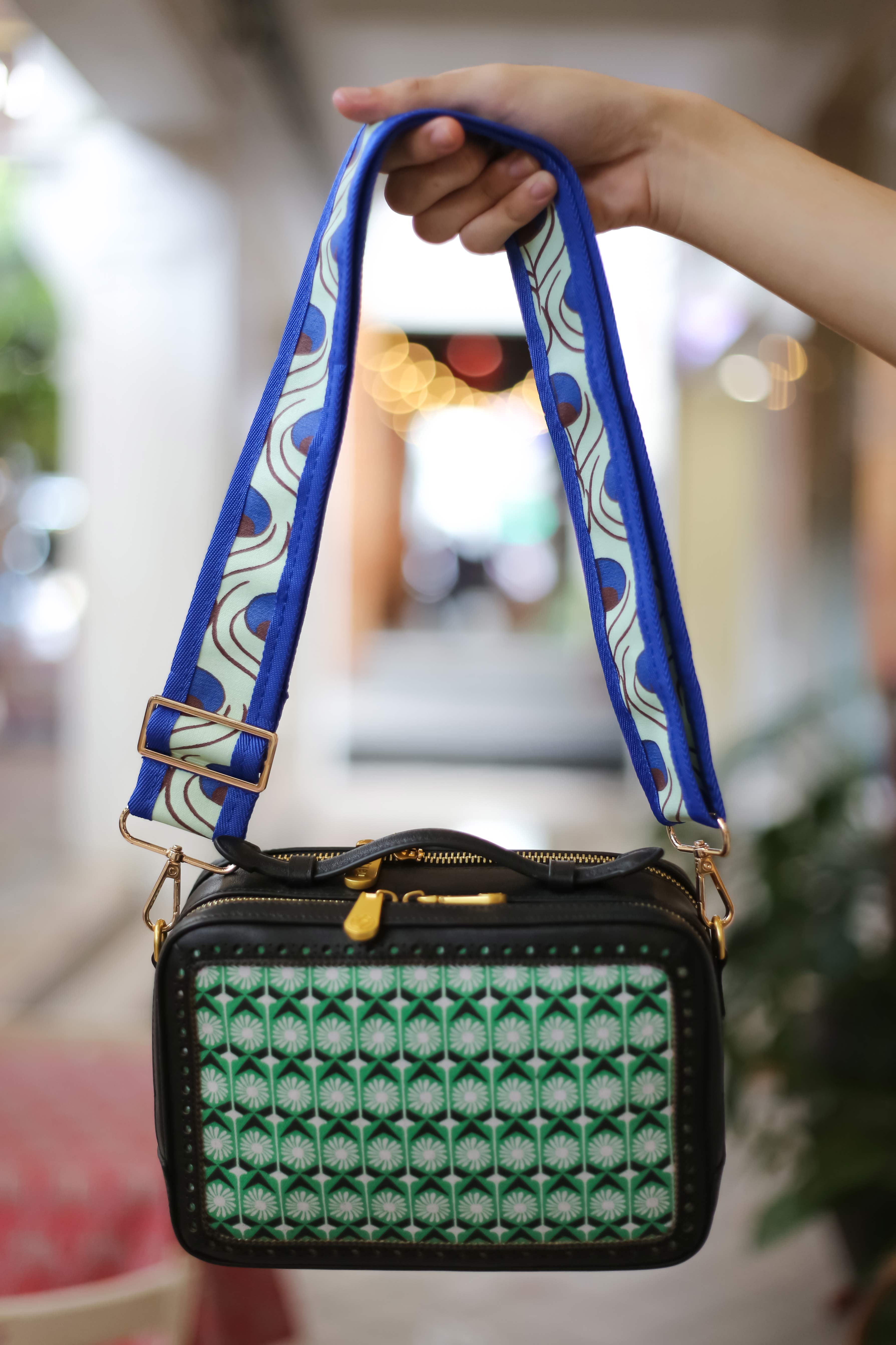 Evergreen Strap - Peacock Pride