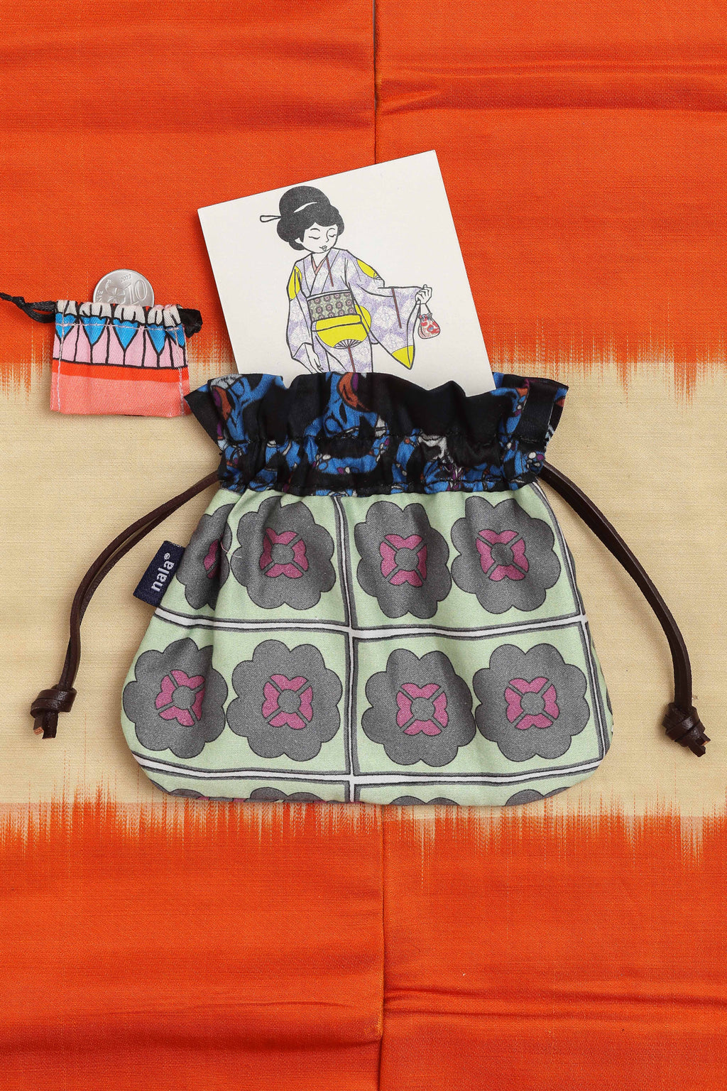 Kinchaku Pouch - Pandan
