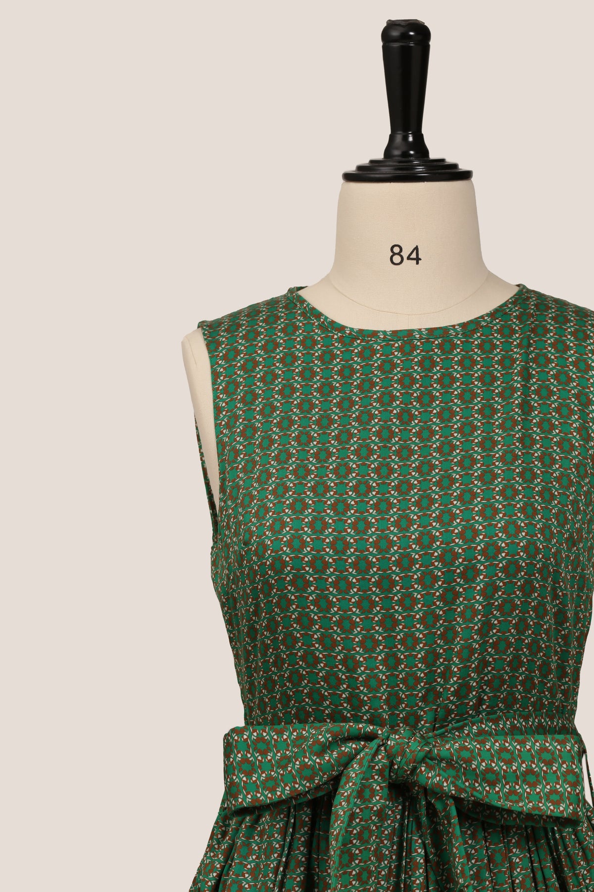 Frill Dress - Orchid Green