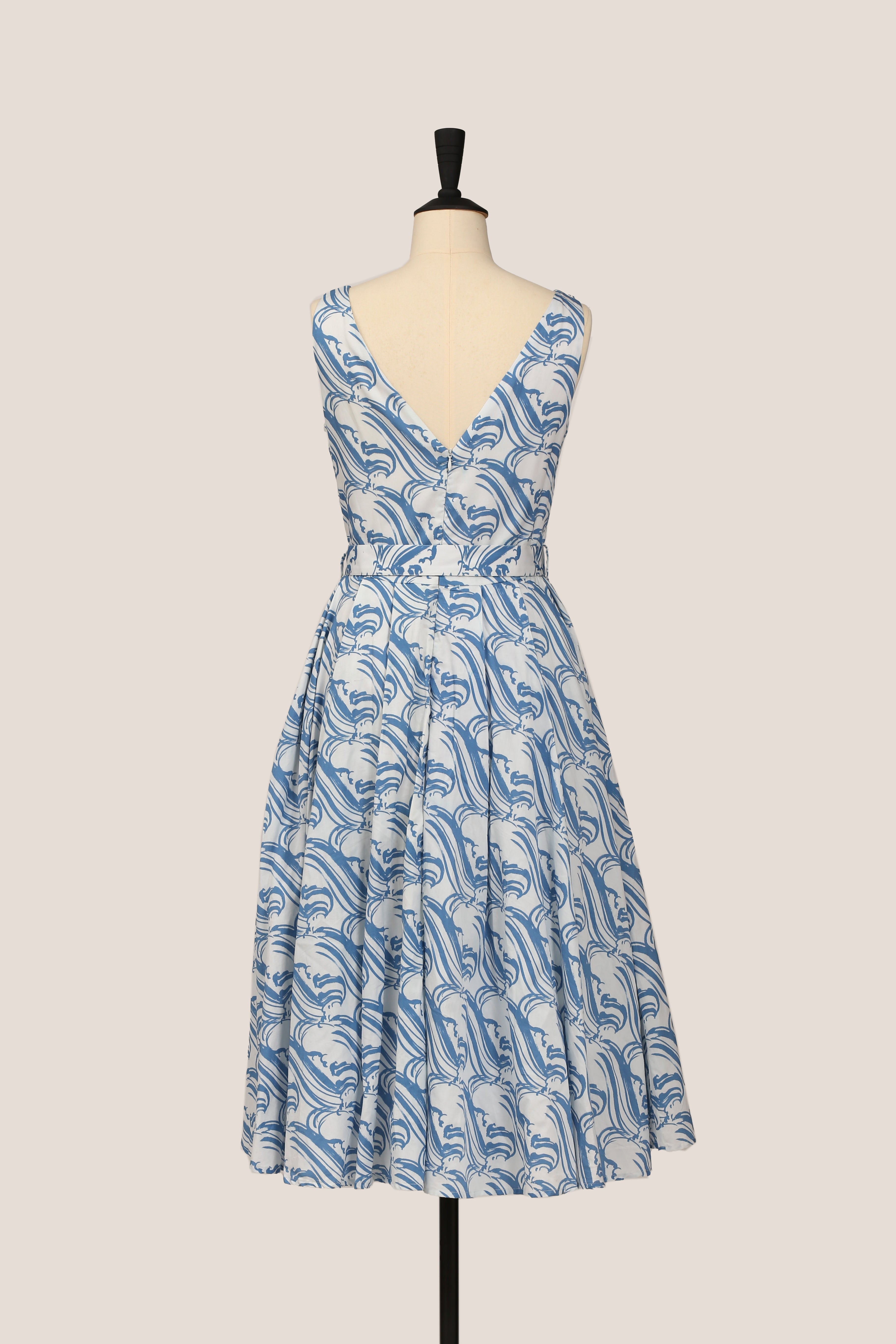 Retro Dress - Waterfall Blue