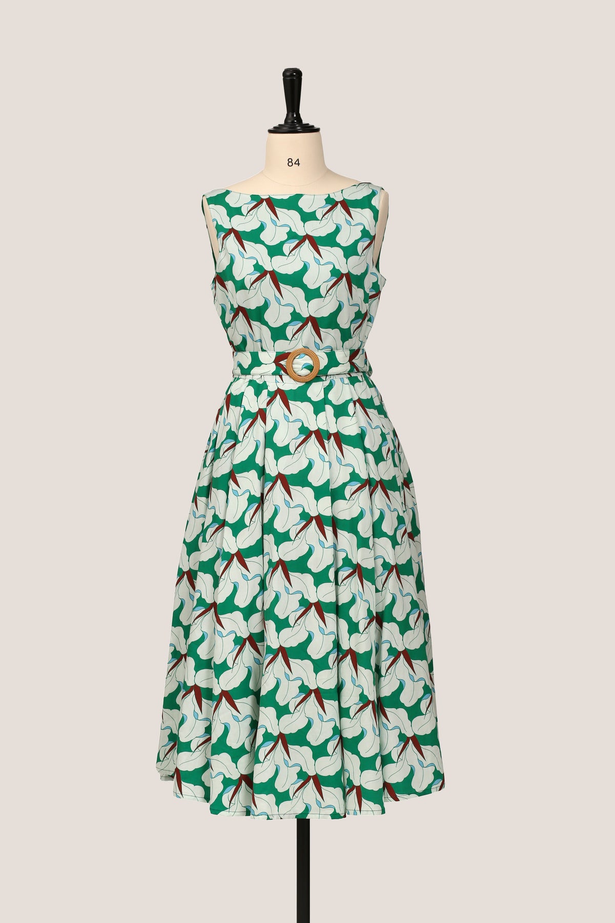 Retro Dress - Canna Lily