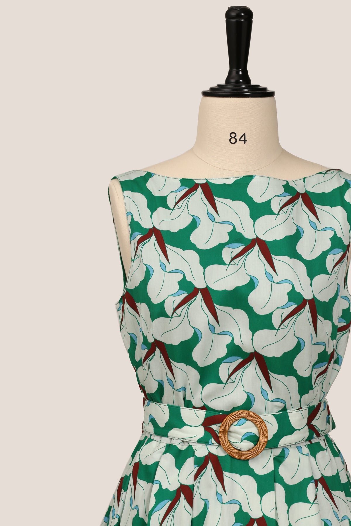 Retro Dress - Canna Lily
