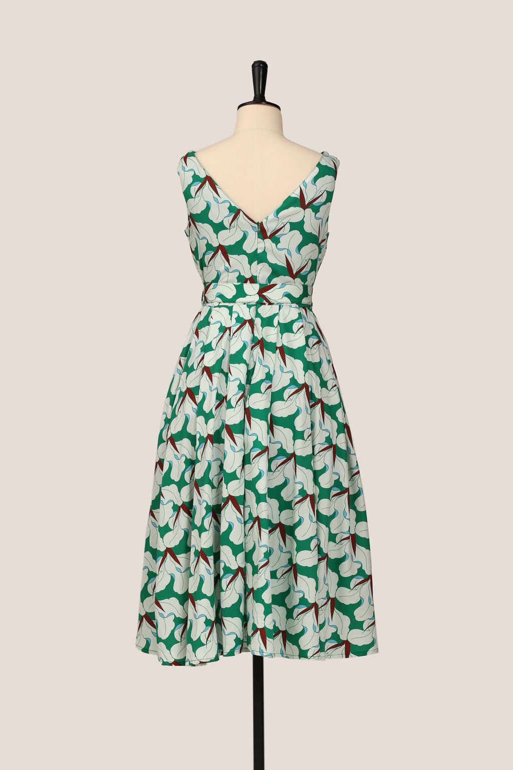 Retro Dress - Canna Lily
