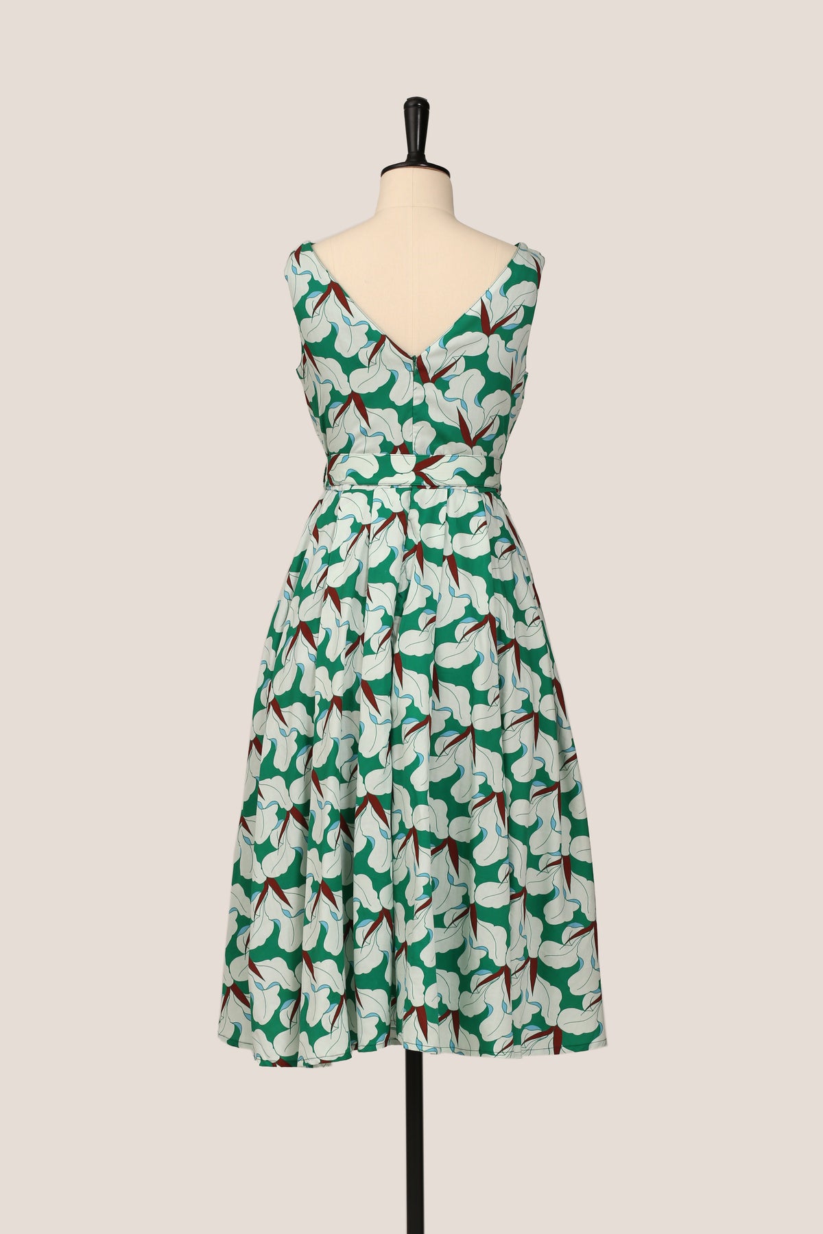Retro Dress - Canna Lily