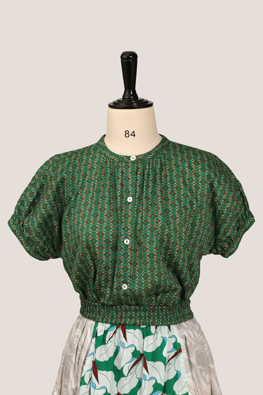 Button Up Shirt - Orchid Green