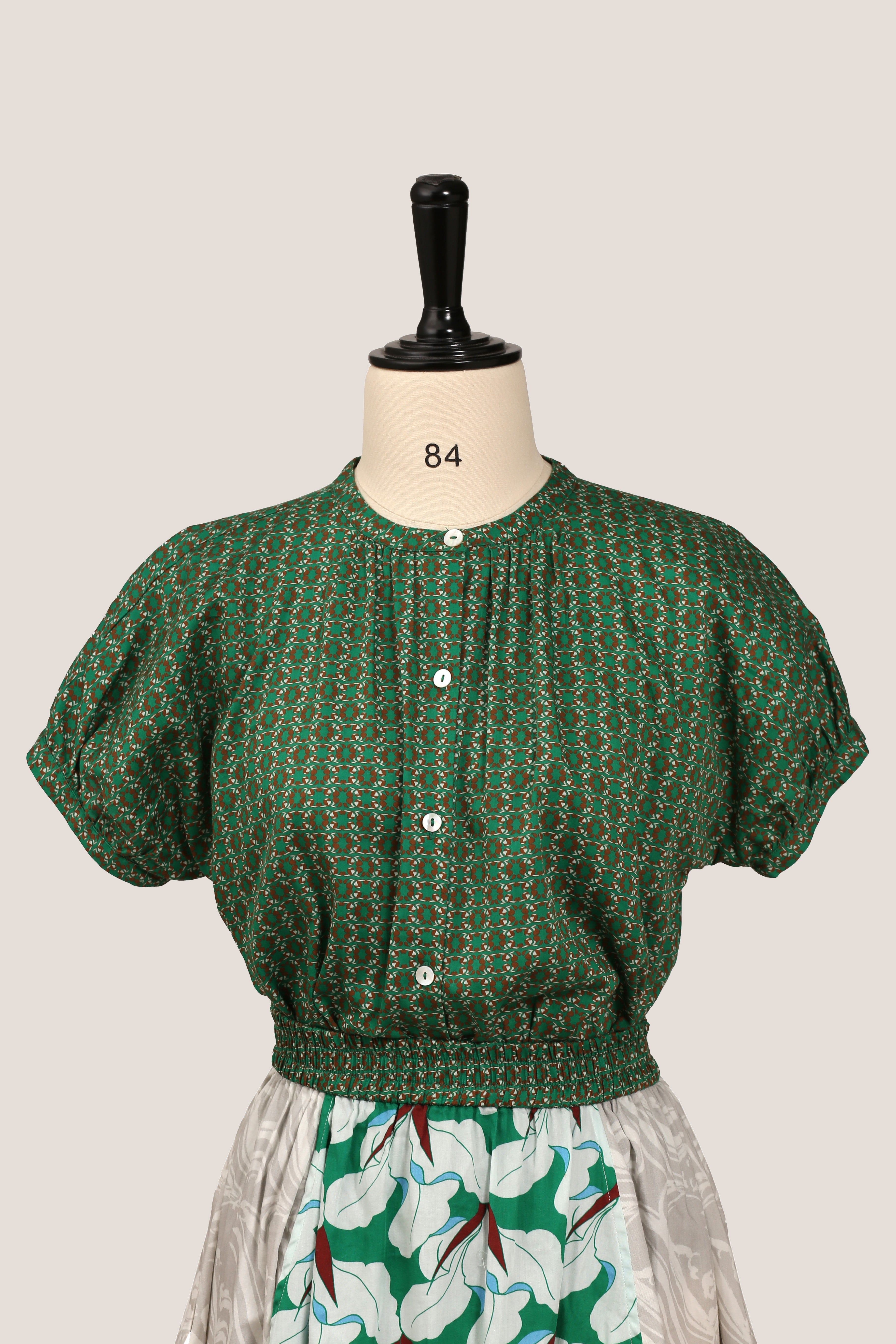 Button Up Shirt - Orchid Green