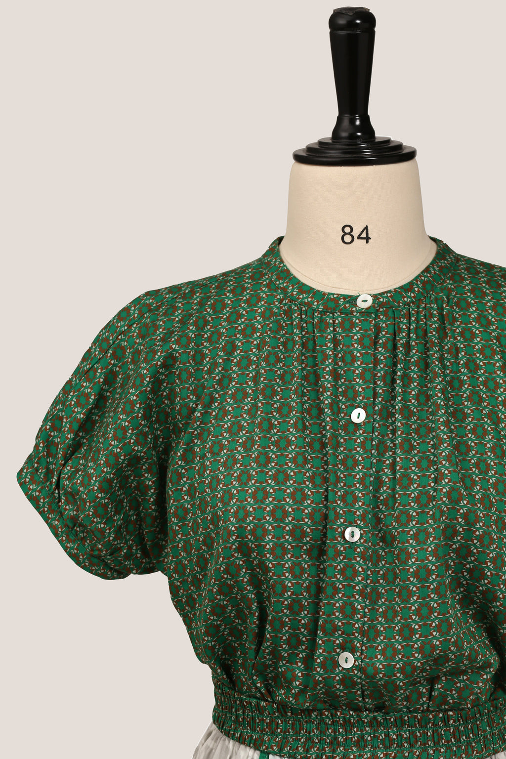 Button Up Shirt - Orchid Green