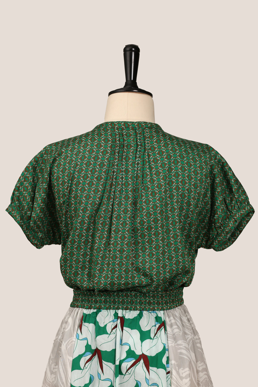 Button Up Shirt - Orchid Green