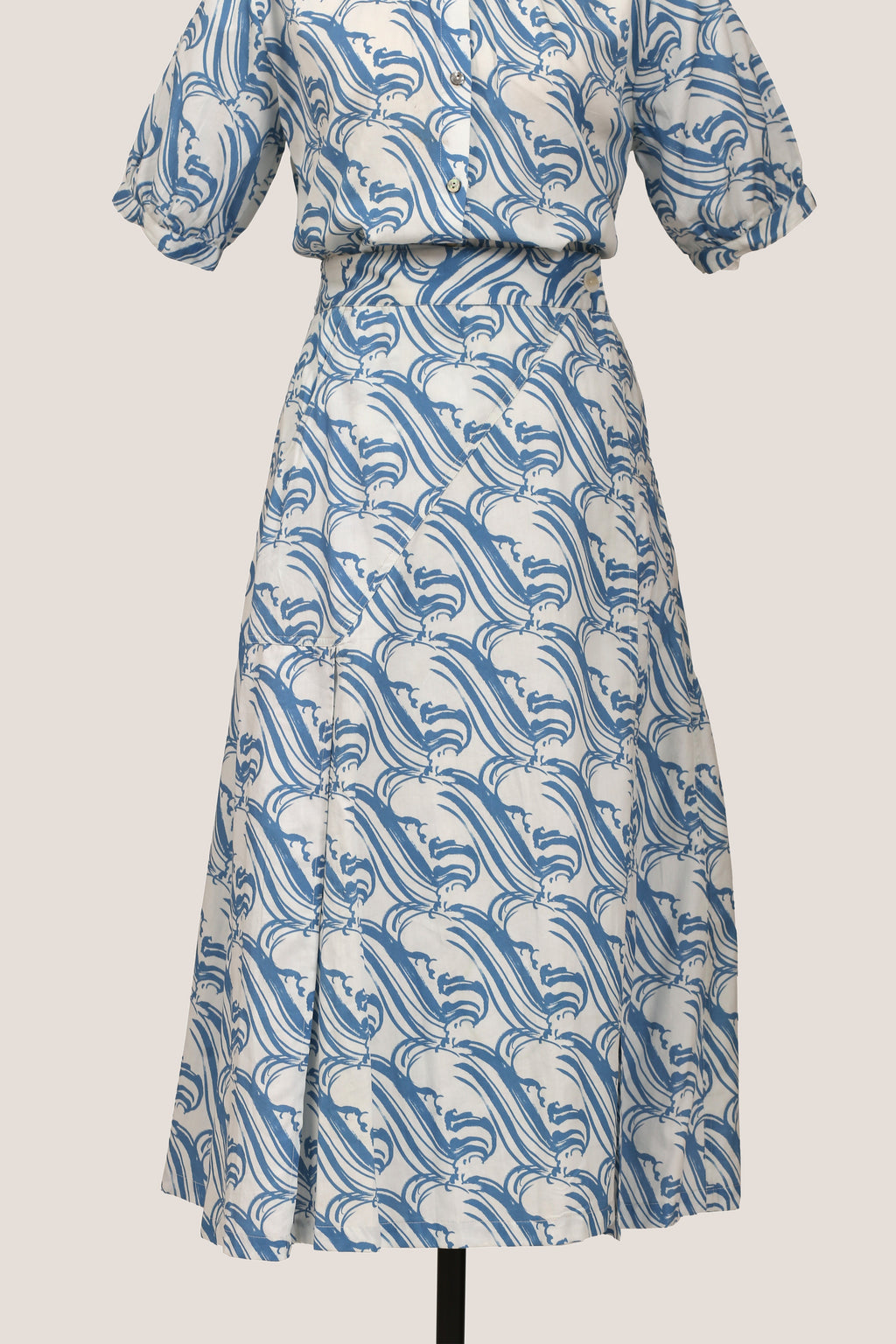 Tokyo Skirt - Waterfall Blue