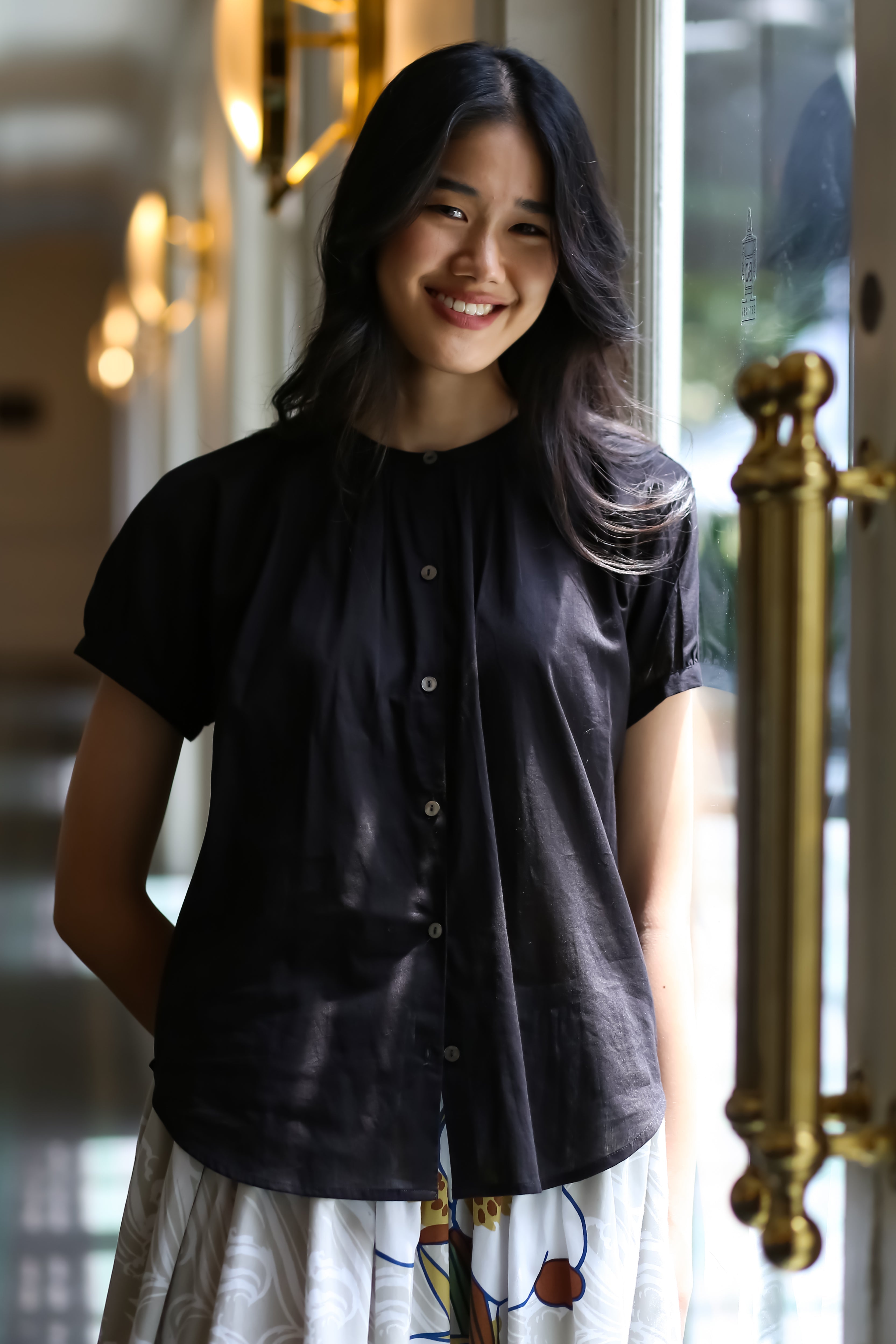 Button Up Shirt - Black
