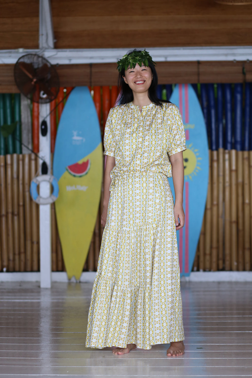Daniela Top - Orchid Yellow