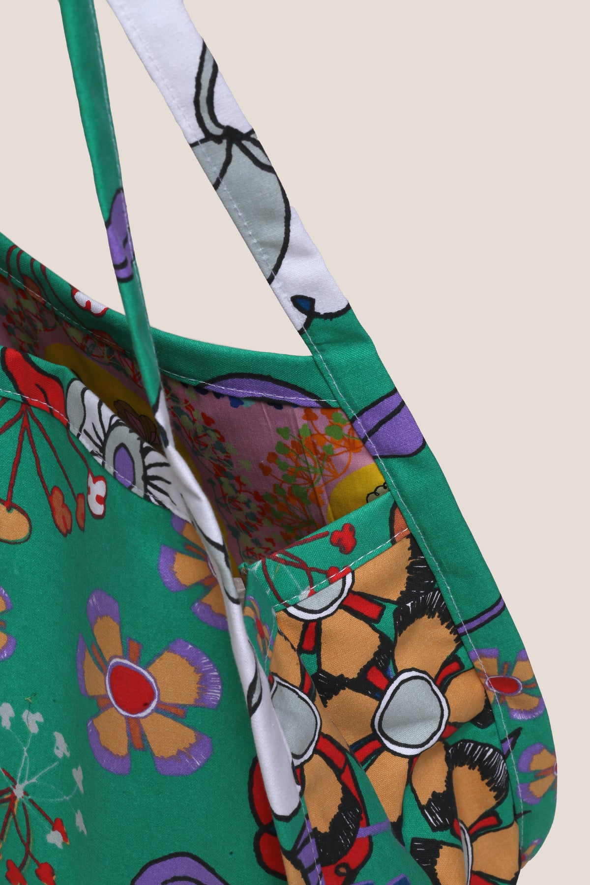 Gerald Bag - Bunga Raya Green