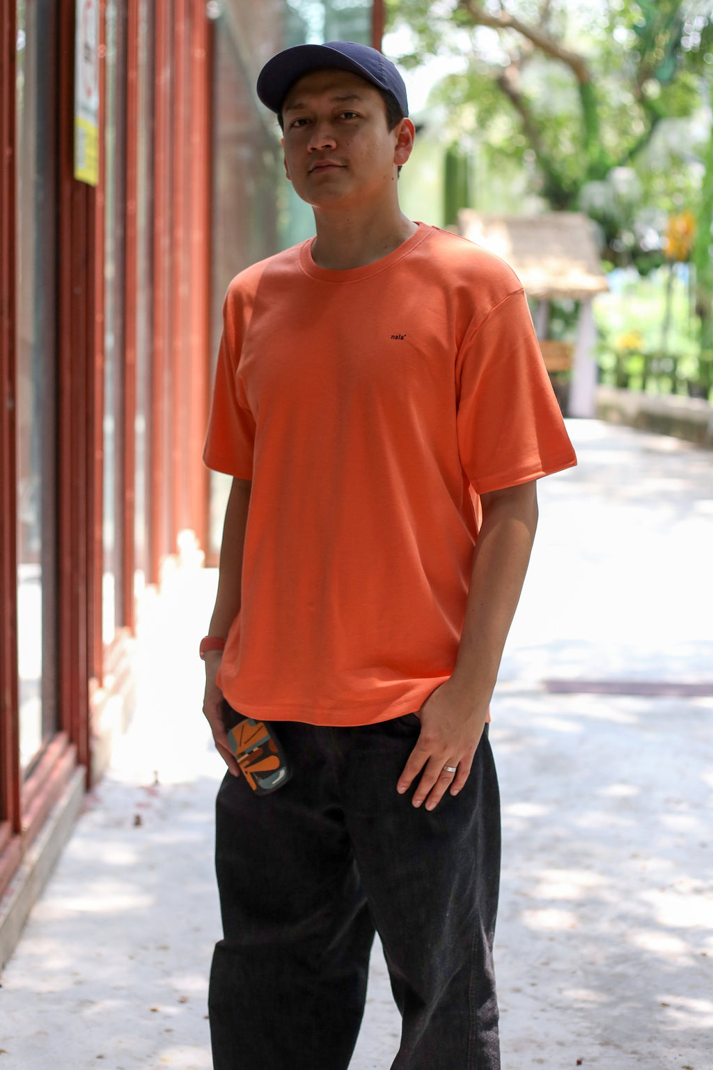 T-Shirt Heaven Lotus  - Orange