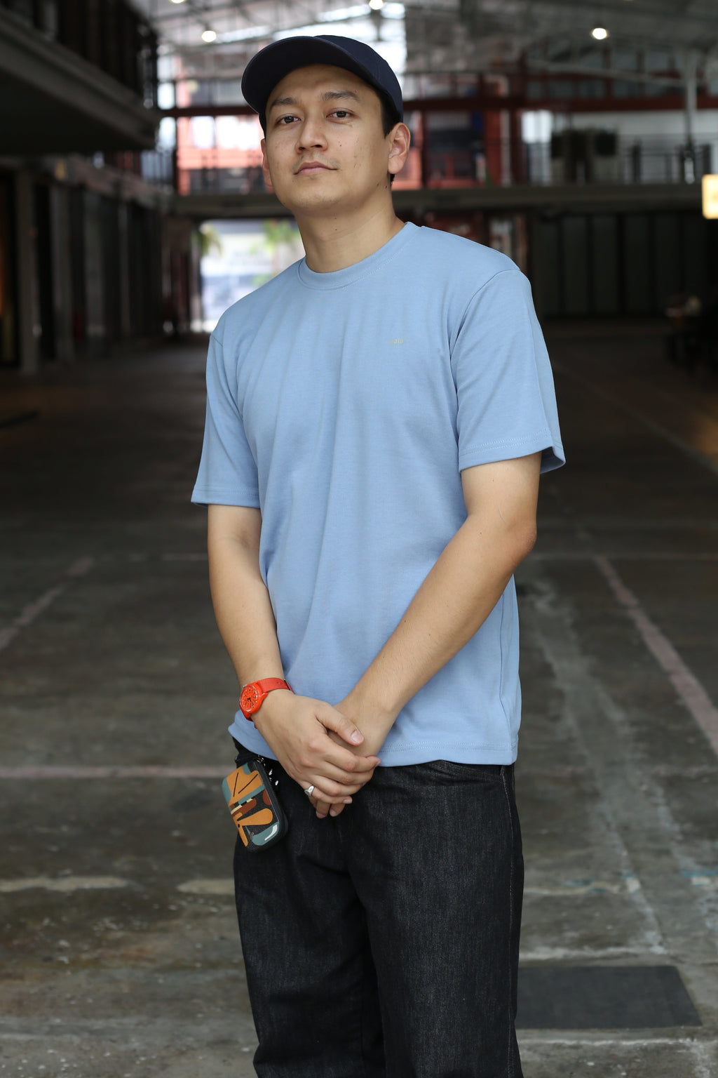 T-Shirt Heaven Lotus - Blue