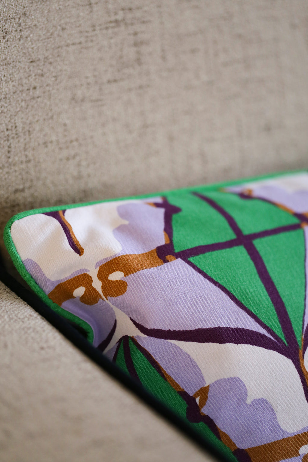 Square Cushion - Diamond Lilac