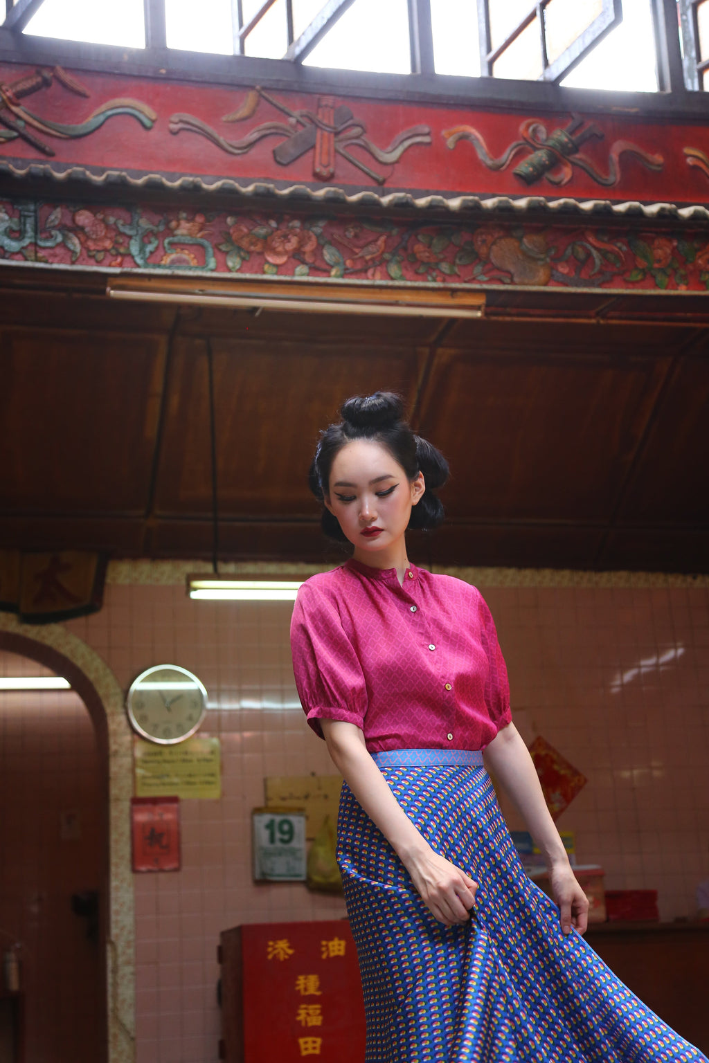 Daniela Top - Sharp In Style Magenta