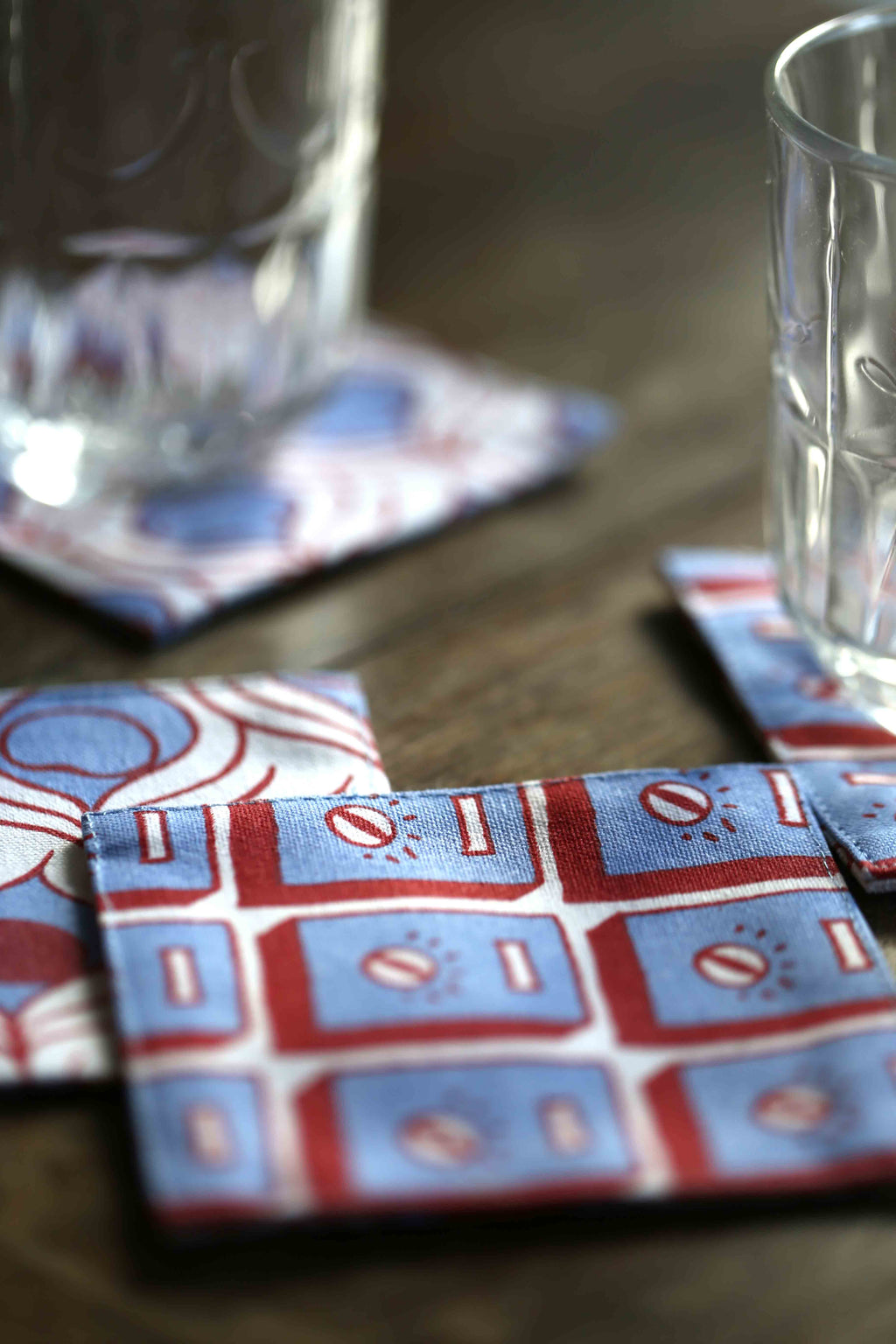 Coaster - Switch Kipas & Peacock Pride (set of 4)