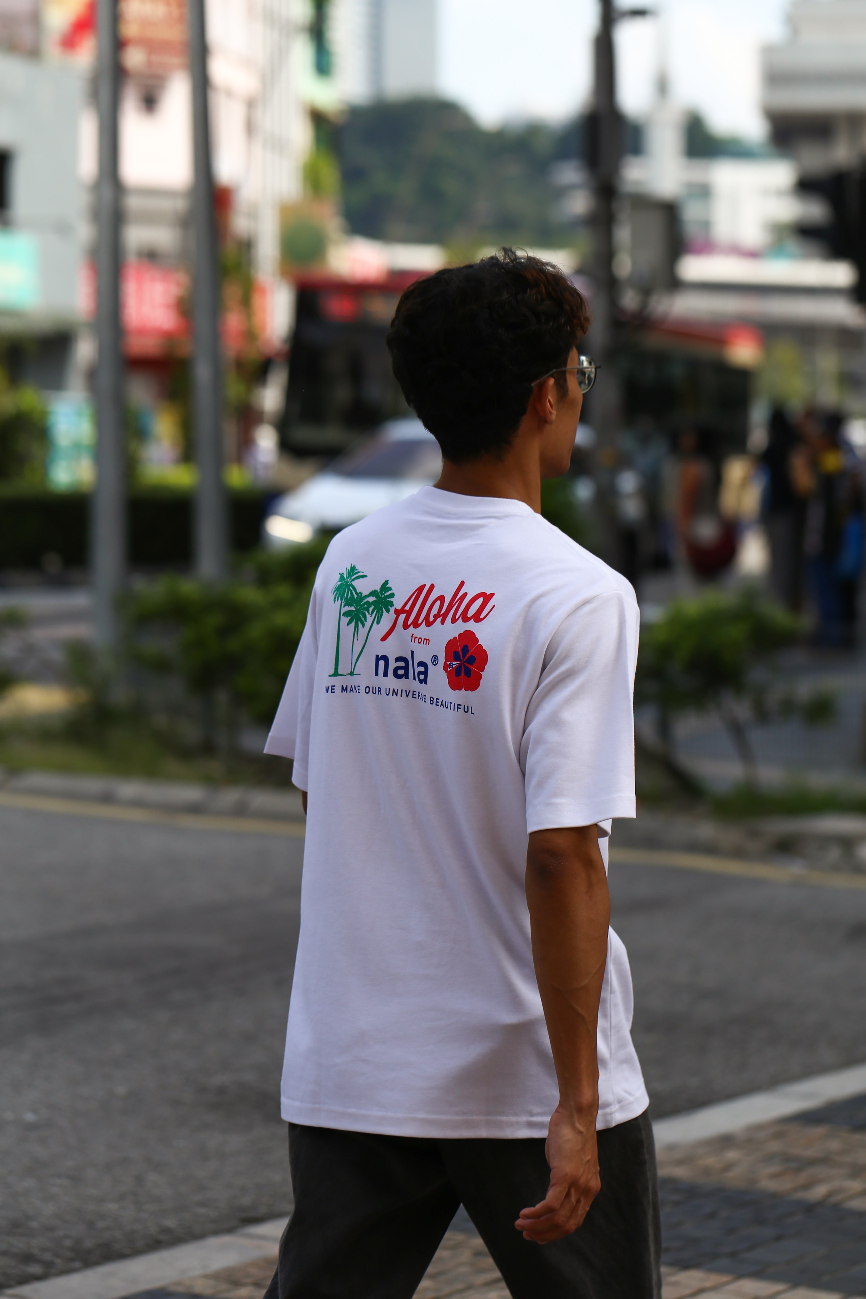 T-Shirt Aloha - White