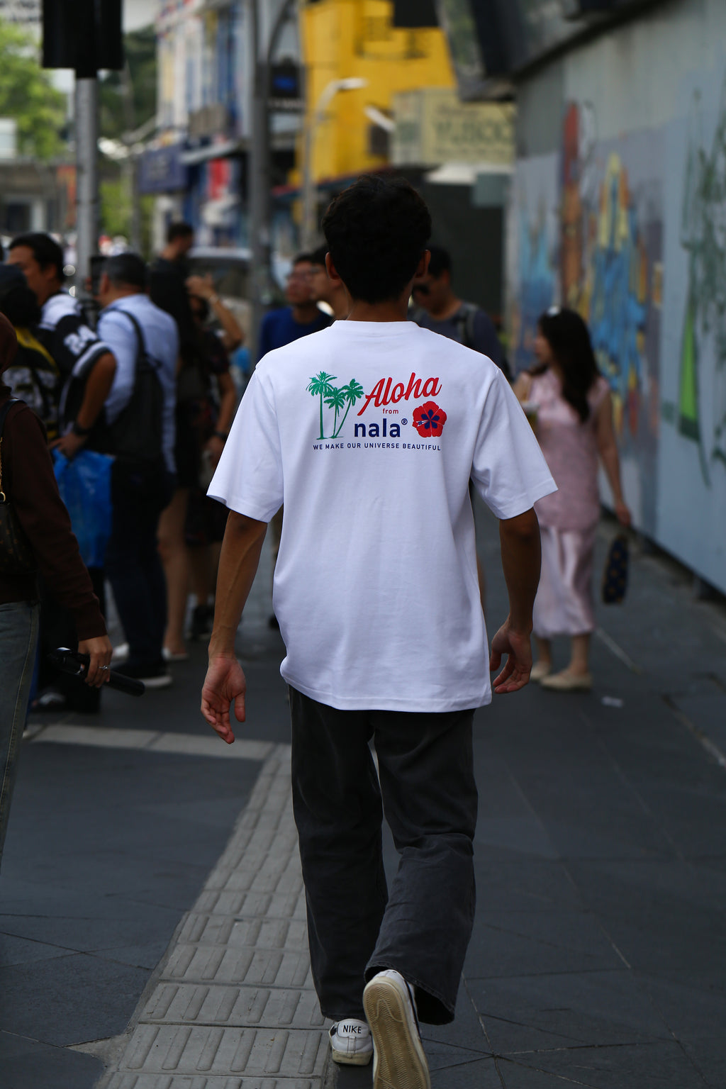T-Shirt Aloha - White